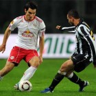Juve no pudo contra Salzburgo Foto: AFP
