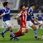 Bayern cayó en Gelsenkirchen Foto: AFP
