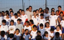 Aldrete inaugura escuela de futbol