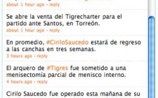 Cirilo fue operado de la rodilla