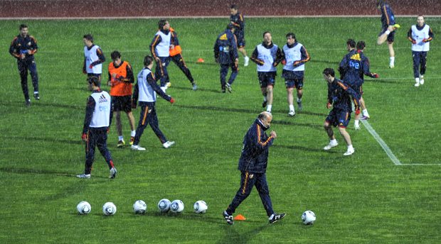 Del Bosque definió los 11 que enfrentarán a República Checa