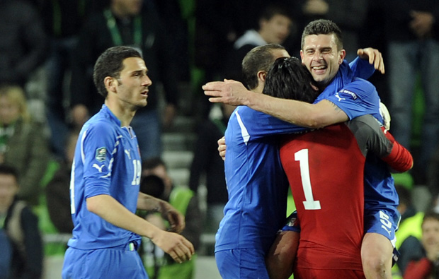 Eslovenia 0-1 Italia