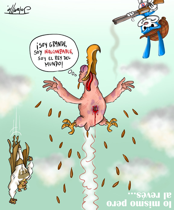 LO MISMO PERO AL REVÉS…