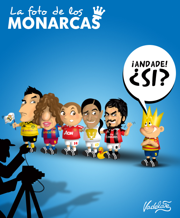 La foto de los Monarcas…