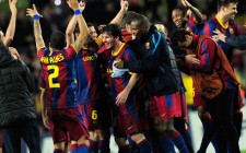 Barcelona festeja el pase a Wembley
