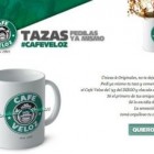 Ya venden tazas especiales del “café veloz”