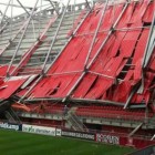Se desploma parte del techo del estadio del Twente holandés Twente | Se desplomó el techo