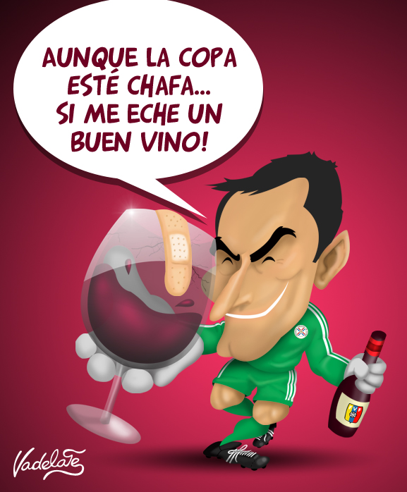 Justo catador…
