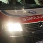 Hinchas entran en ambulancia Hinchas entran en ambulancia