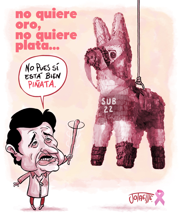 No quiere oro