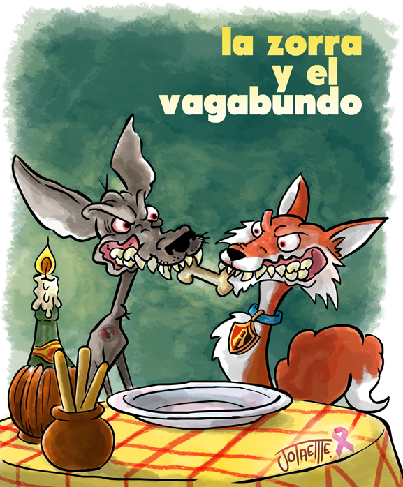 La zorra y el vagabundo