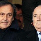 Michel Platini y Joseph Blatter Michel Platini y Joseph Blatter