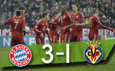 2011.nov.22 | Bayern Münich 3-1 Villarreal