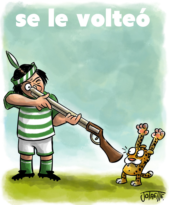 Se le volteó