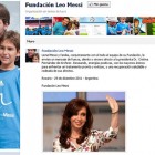 El mensaje de Messi a Cristina Fernández