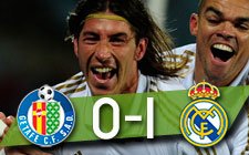 Getafe 0-1 Real Madrid