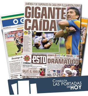 Portadas lunes 6 de febrero de 2012