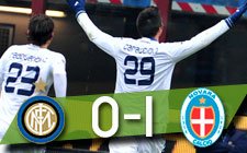 Inter cae ante Novara