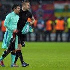 Messi en Leverkusen Messi tuvo mas fans que rivales en la cancha