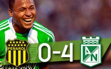 Peñarol 0-4 Atlético Nacional
