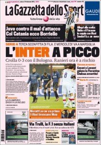 Las portadas del sábado 18/02/2012