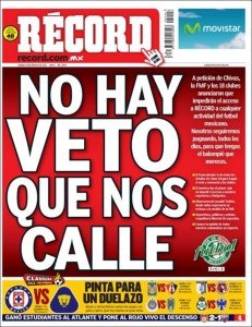Las portadas del sábado 18/02/2012
