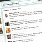 Aniversario del Real Madrid en las redes sociales