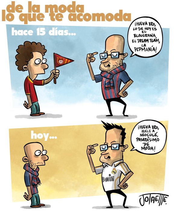 De la moda lo que te acomoda…