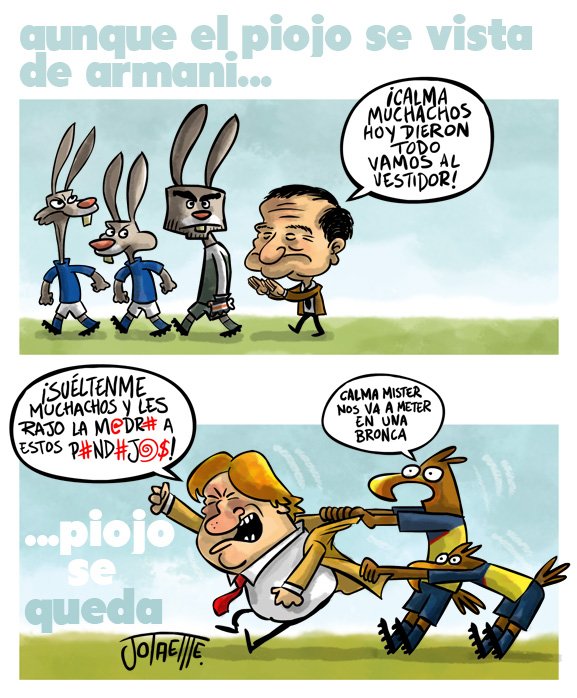 Aunque el piojo se vista de armani…