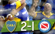Boca Juniors 2-1 Argentinos Juniors