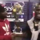 Mario Balotelli y Rio Ferdinand Mario Balotelli y Rio Ferdinand