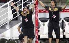 Maradona y Trotta en Al Wasl