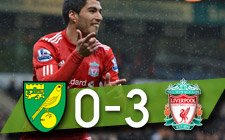 Norwich 0-3 Liverpool