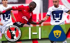 Xolos 1-1 Pumas