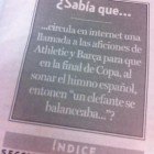 Animan a cantar un elefante en la Copa del Rey Animan a cantar un elefante en la Copa del Rey