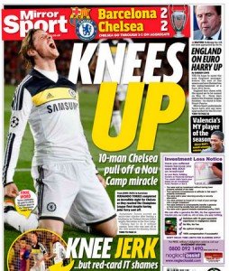 DAILY MIRROR INGLATERRA