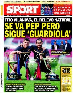 Las portadas del sábado 28/04/2012