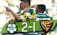 Santos 2-1 Chiapas