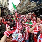 Hinchadas del Athletic Club y Atlético de Madrid Hinchadas del Athletic Club y Atlético de Madrid
