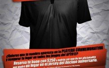 Playera conmemorativa de Jaguares