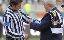 Giampiero Boniperti y Alessandro Del Piero