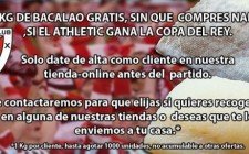 Regalan bacalao en Bilbao