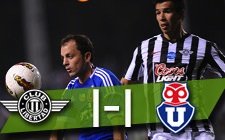 Libertad y U de Chile empataron 1-1 en los cuartos de final de la Copa Libertadores