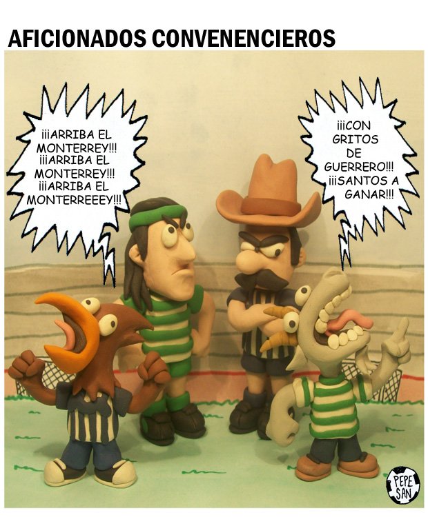 Aficionados convenencieros