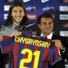 Chygrynskiy en Barcelona