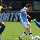 Partido inolvidable: Argentina 4-3 a Brasil; Messi hizo tres