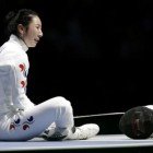 Shin A Lam Esgrimista coreana llora mas de una hora porque perdio