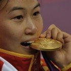 Los medallistas día #1