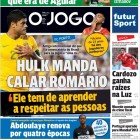 Portada de O Jogo (Portugal)