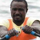 Issaka logró que 25 mil espectadores se pusieran de pie para ovacionarlo